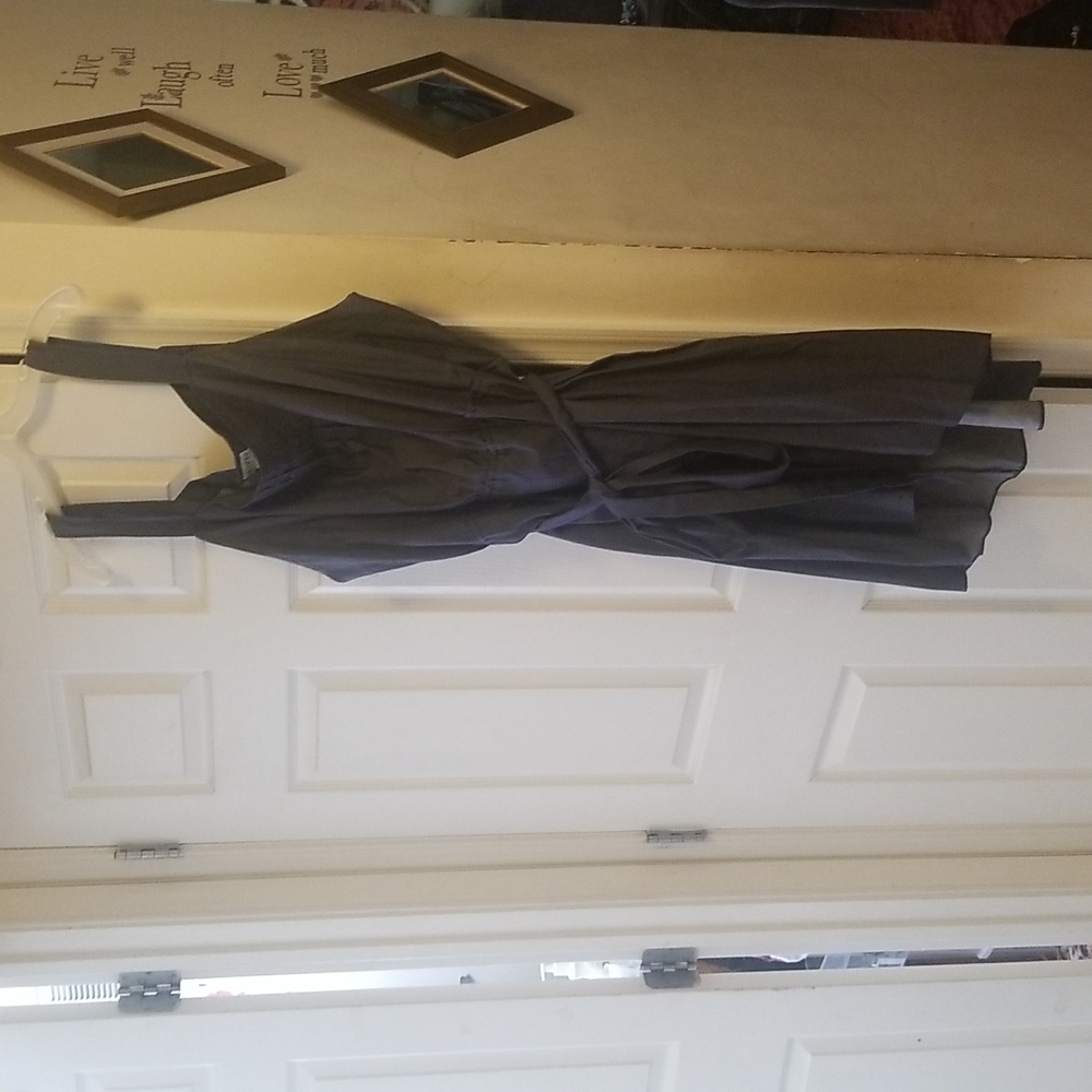 Ava & Viv denim looking dress dark blue